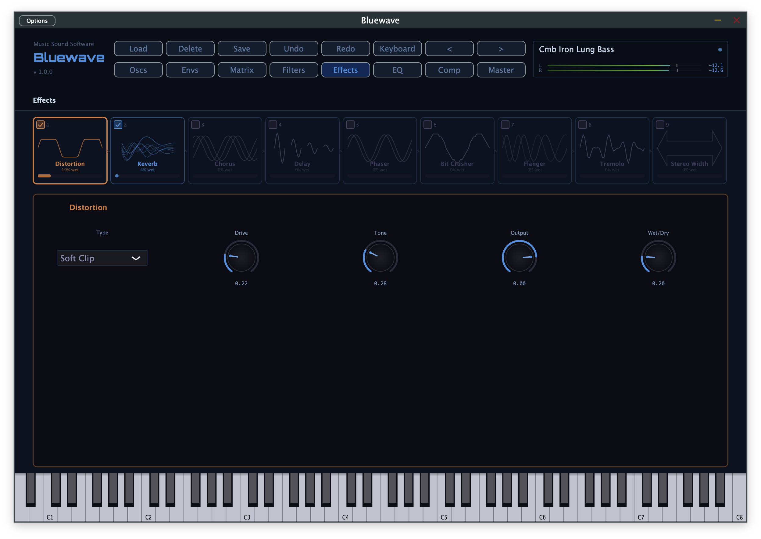 Bluewave Effects Chain